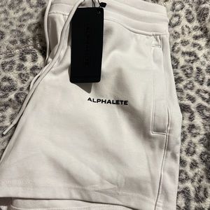 alphalete shorts size medium